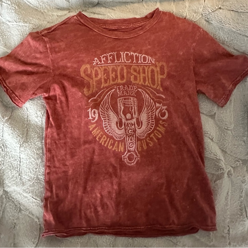 Affliction Live Fast Graphic Tee